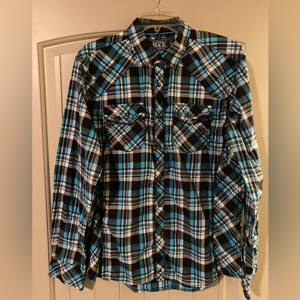 Buckle Black Pearl Snap